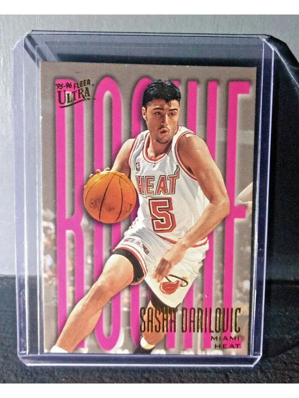 1995-96 Sasha Danilovic #270 Fleer Ultra Rookie Basketball Card